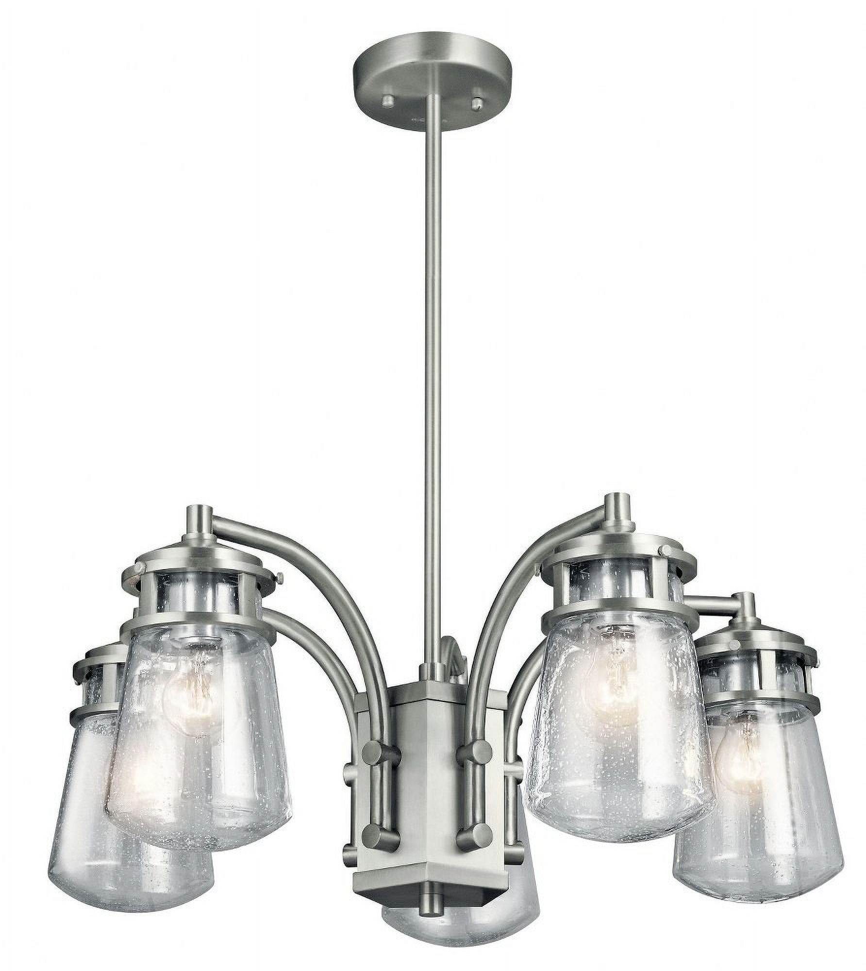 Kichler Lighting - Lyndon - Five Light Outdoor Chandelier Brushed ... with Understanding the Design and Functionality of the 54025 SA Chandelier