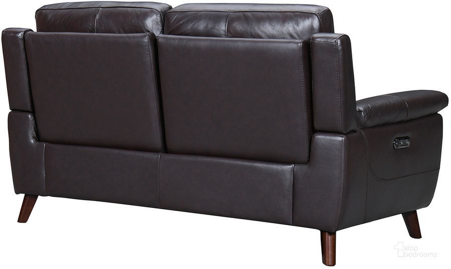 Lizette Leather Power Recliner Loveseat With Usb In Brown By Armen ... intended for Lizette 65" Brown Leather Power Recliner Loveseat With Usb, 78 Inches