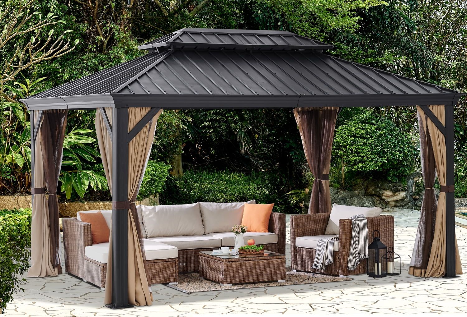 Choosing the Right Hardtop Aluminum Patio Gazebo for Your Outdoor Space