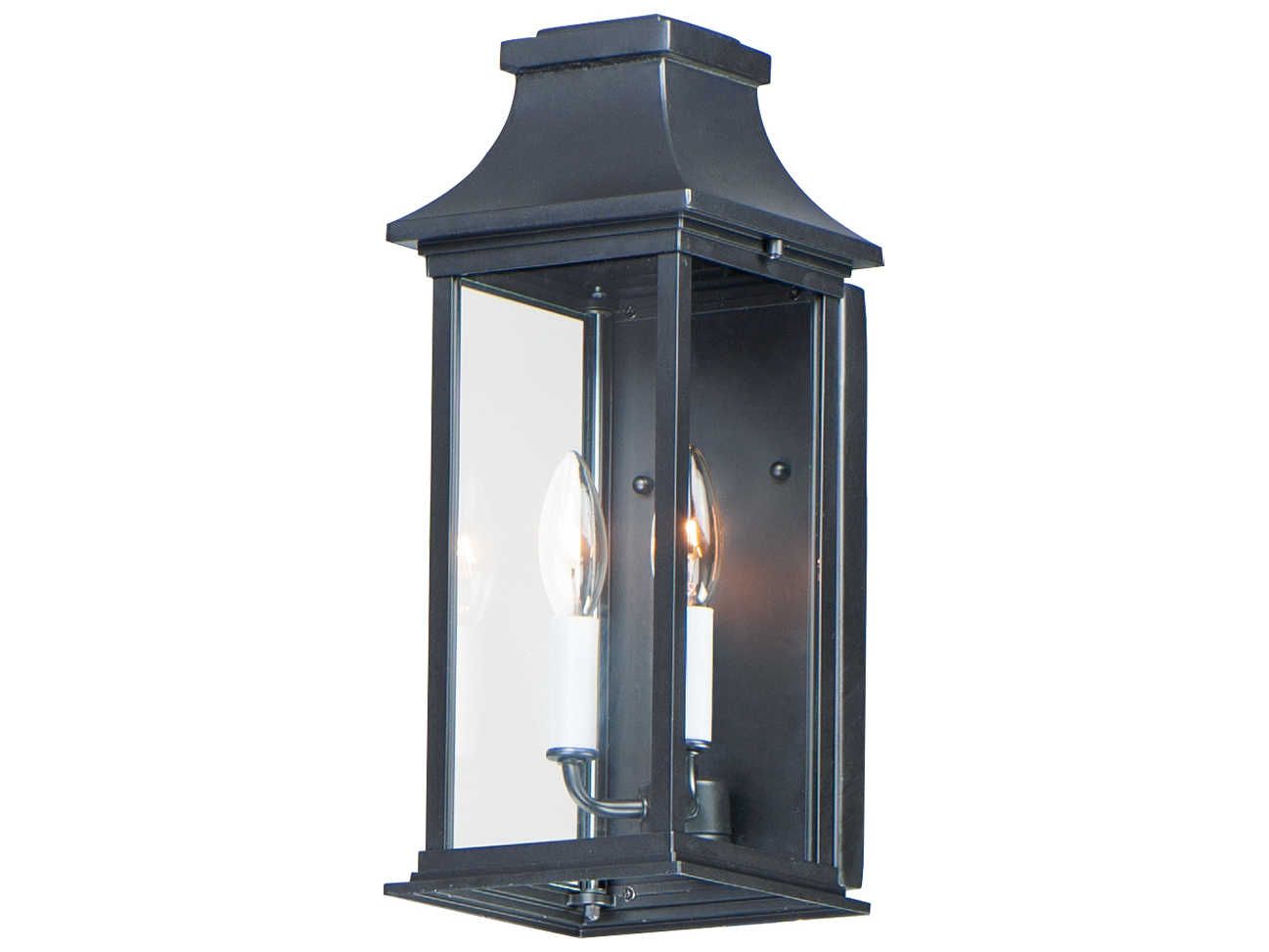 Maxim Lighting Vicksburg 2 - Light Glass Outdoor Wall Light | Mx30025Clbk for Illuminating Your Outdoors A Deep Dive into the Vicksburg Hanging Lantern
