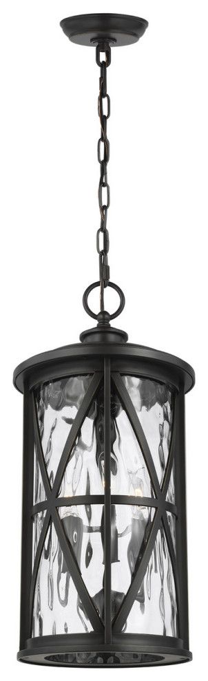 Millbrooke Three Light Outdoor Pendant In Antique Bronze - Transitional ... for The Aesthetics of Outdoor Lighting How the Renford Pendant Enhances Your Home