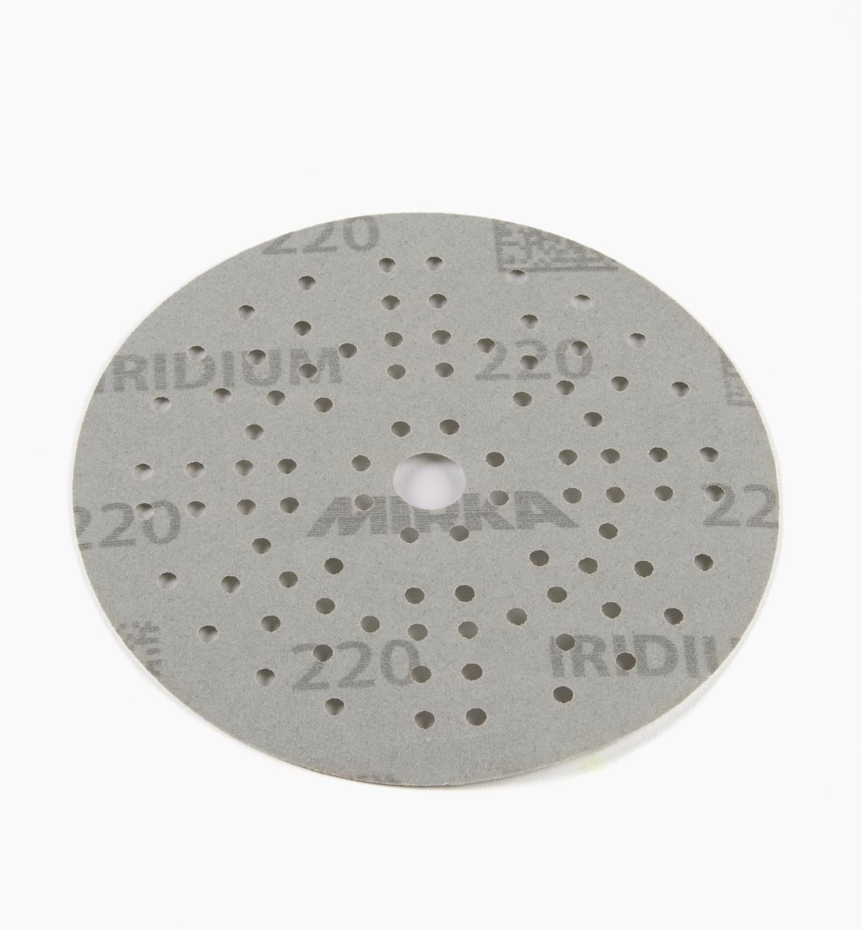 Mirka 5" 89-Hole Iridium Grip Discs - Lee Valley Tools in Replacement Gripping Disk For 36" Metal Column Kit
