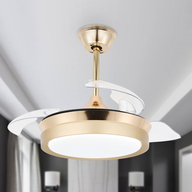 Illuminating Spaces: A Guide to Integrated Lighting in Retractable Ceiling Fans