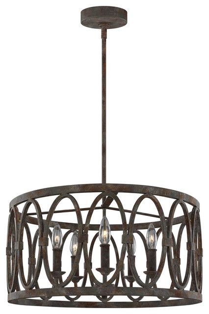 Murray Feiss Patrice Five Light Chandelier F3222/5Da - Transitional ... pertaining to A Guide to Choosing the Right Outdoor Chandelier Style for Your Home