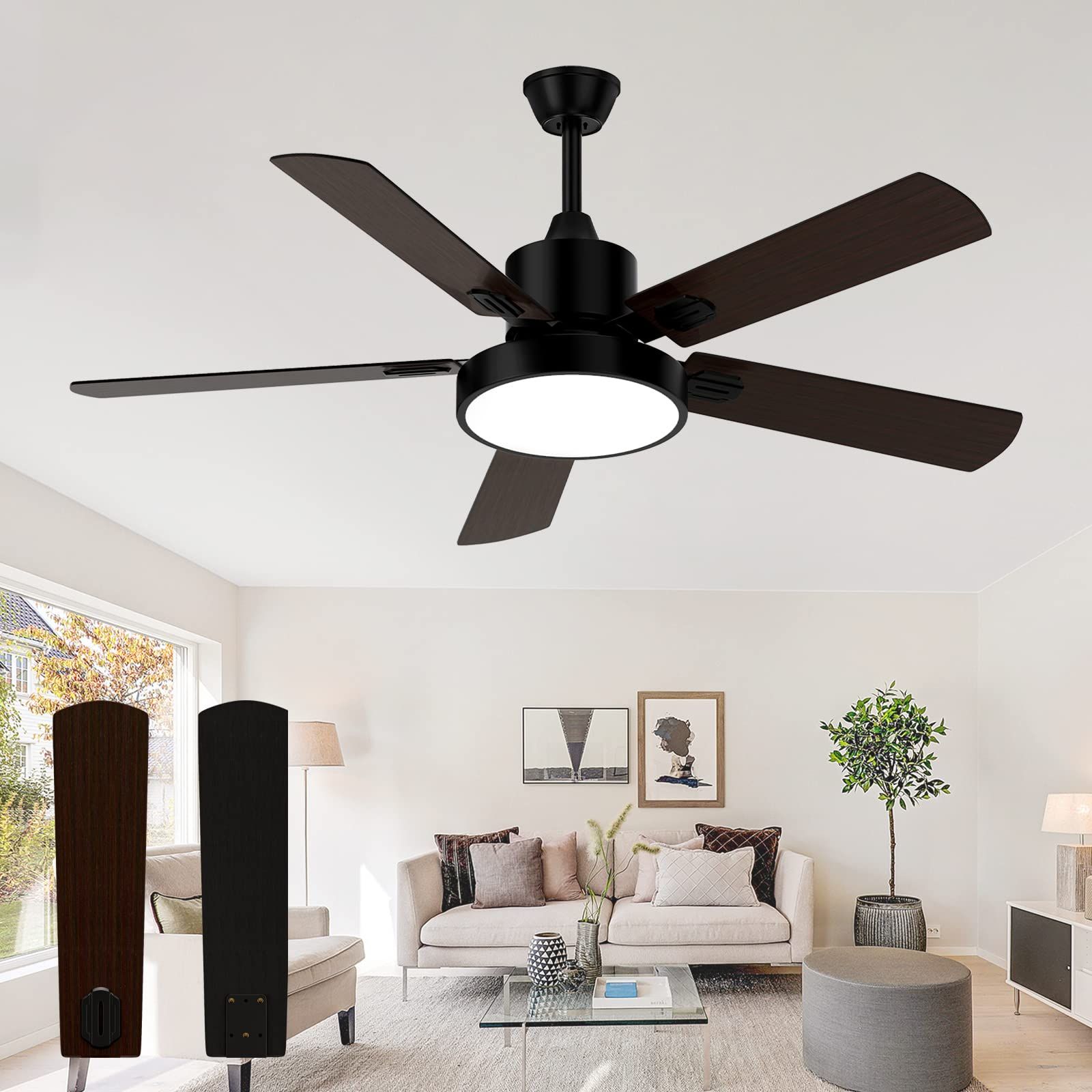 Nellis Auction with Maximizing Energy Efficiency with Your 52 Inch Black Crystal Smart Ceiling Fan