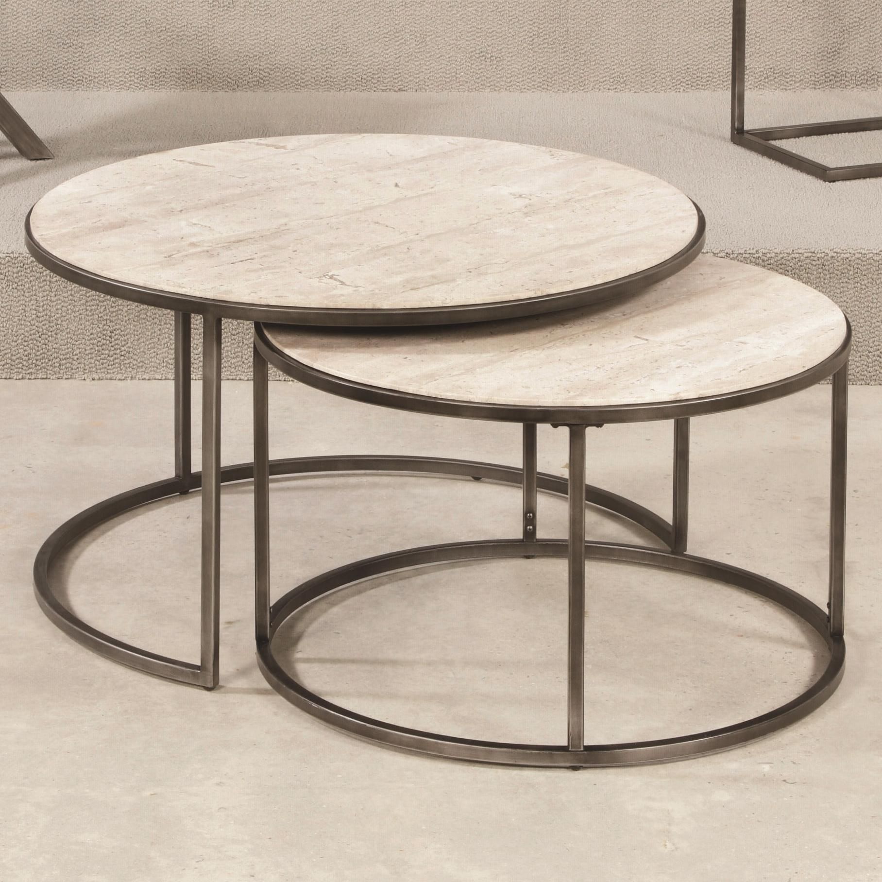 Nesting Coffee Tables within Drift Nesting Coffee Table