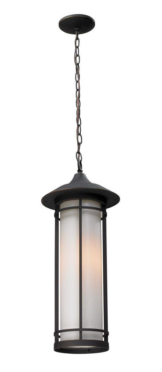 Outdoor Pendant 1 Light With Oil Rubbed Bronze Finish Aluminum Medium ... for Maximizing Energy Efficiency with Your Outdoor Pendant 1-Light Fixtures