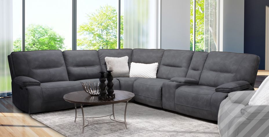 Parker House - Gladiator - Cobalt 6 Piece Modular Power Reclining ... for Ergonomics and Power Reclining How These Features Enhance Your Well-being