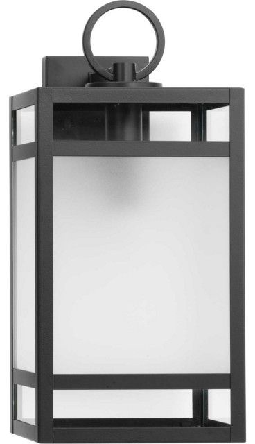 Parrish 1-Light Outdoor Wall Lantern, Matte Black - Transitional ... with Energy Efficiency and the Parrish Lantern Making Informed Lighting Choices