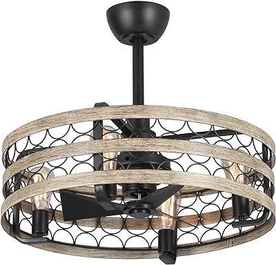 Parrot Uncle A570301Ca110V Oil Rubbed Bronze Led Indoor Flush Mount ... throughout 31 In Oil Rubbed Bronze Bladeless Fandelier Ceiling Fan With Remote Control