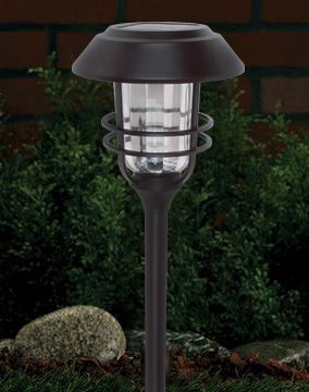Patriot Lighting® 2-Pack Putney Solar Landscape Light With Bronze ... with Solar Pathway Light, 2 Pack Led Lights