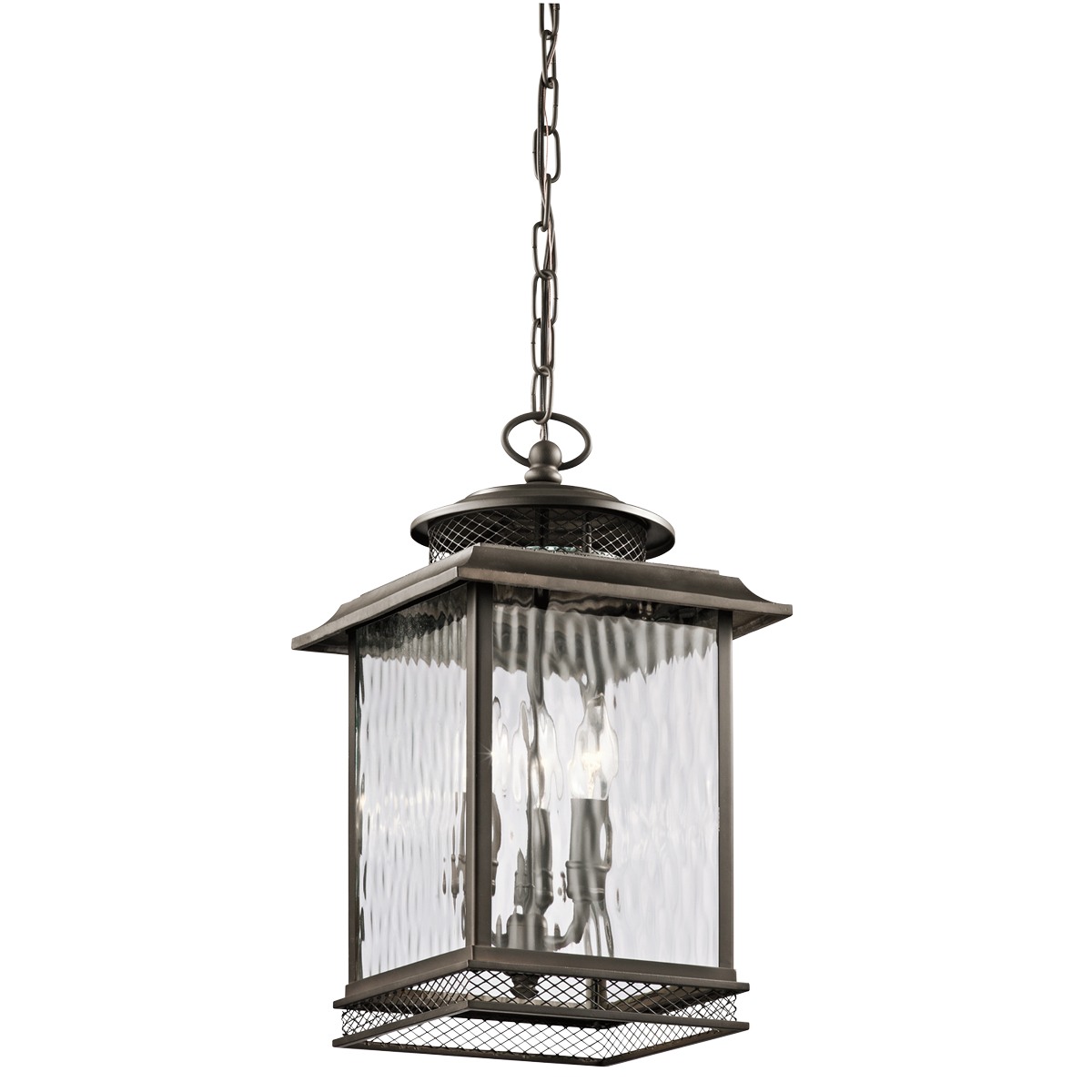 Pettiford 3 Light Outdoor Pendant - Olde Bronze | Outdoor Hanging ... regarding The Aesthetics of Outdoor Lighting How the Renford Pendant Enhances Your Home