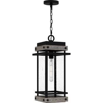 Quoizel Lighting Blacksmith 4 - Light Pendant In Earth Black : Target in Quoizel Fq1920Mk01 Fort Quinn 4 Light Chandelier In Marcado Black