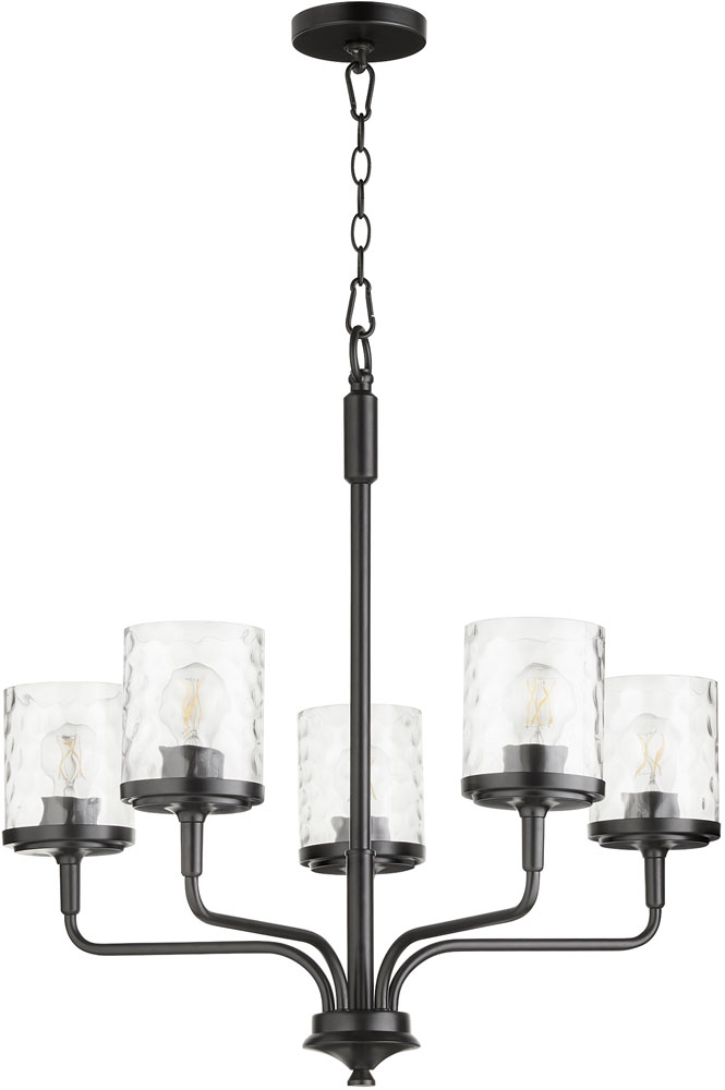 Quorum 617-5-59 Starky Modern Matte Black Chandelier Light - Qrm-617-5-59 in Lighting Design Fundamentals Understanding the Quorum Odeon's Impact