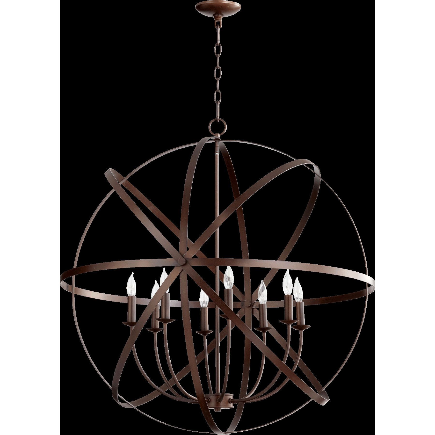 Quorum Celeste 8 Light Candle Chandelier & Reviews | Wayfair pertaining to Matte Black Elegance Mastering the Art of Decorating with the Quorum Gentry