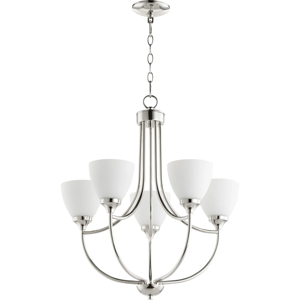 Quorum International 6059-5-80 Enclave 5 Light 24" Wide | Build.com ... with regard to Quorum International 71-5 Odeon 5 Light 38"W Linear Chandelier - Matte Black