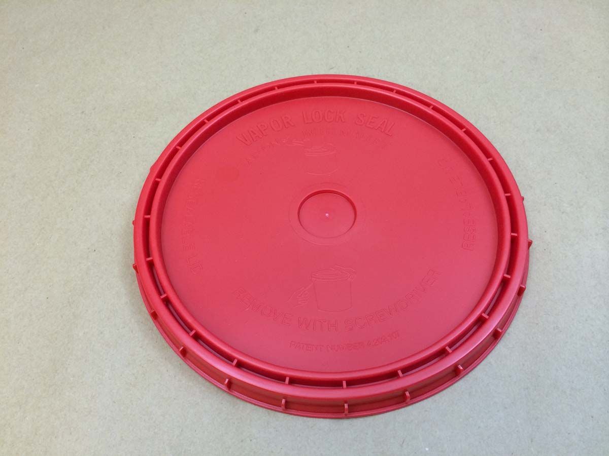 Red Vapor Lock Cover | Yankee Containers: Drums, Pails, Cans, Bottles ... with regard to Vapor Jar Red Demystified Unraveling Common Myths and Misconceptions