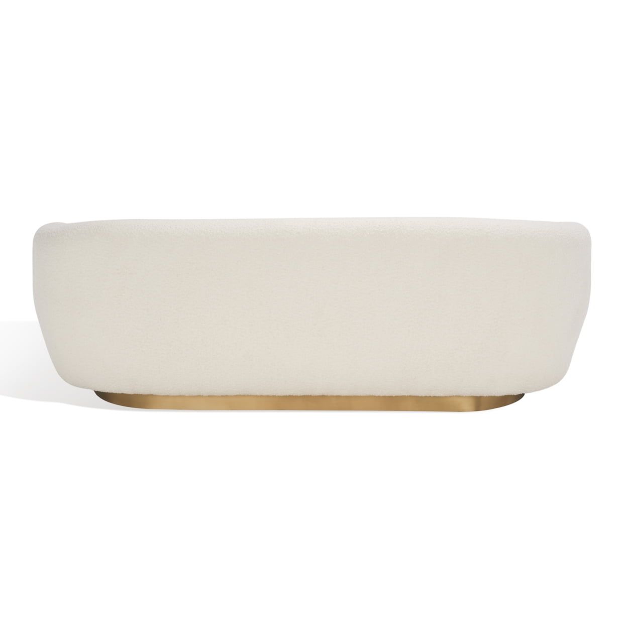 Safavieh Couture Bernard Sofa Ivory / Gold - Walmart.com throughout The Art of Living with a Bernard Sofa Ivory Gold Design Harmony