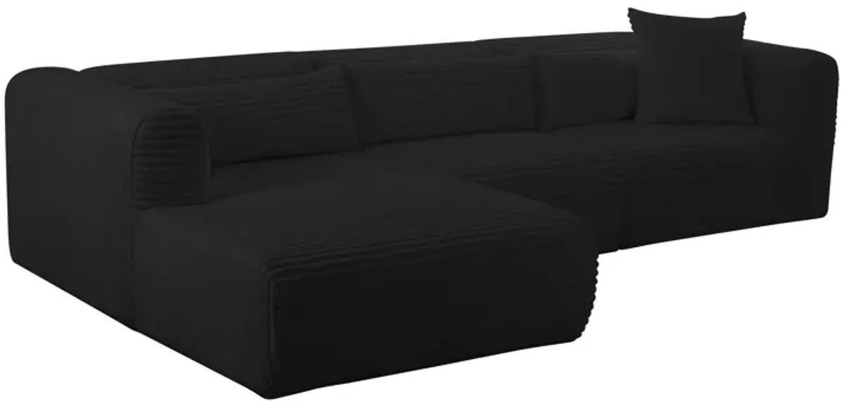 Sectional Sofas & Couches | Furniture.com intended for Tarra Fluffy Oversized Black Corduroy Modular Raf Sectional