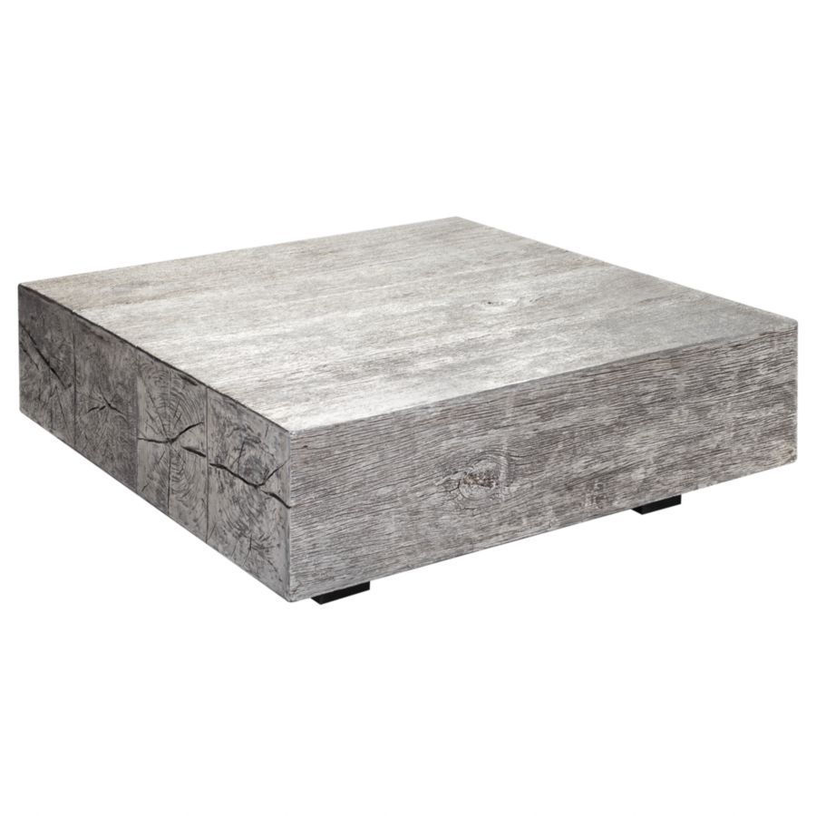 Silver Coffee Tables - Ideas On Foter within Chunk Square Silver Coffee Table