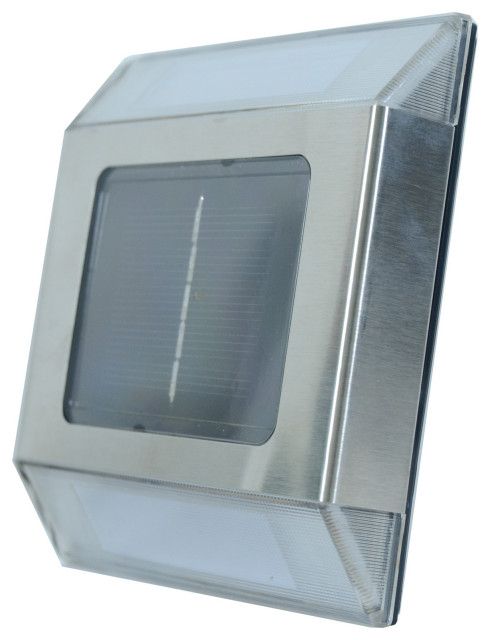 Solar Powered Stainless Steel Outdoor Integrated Led Pathway Light, Set ... for Solar vs Traditional Pathway Lighting A Detailed Comparison for Your Home