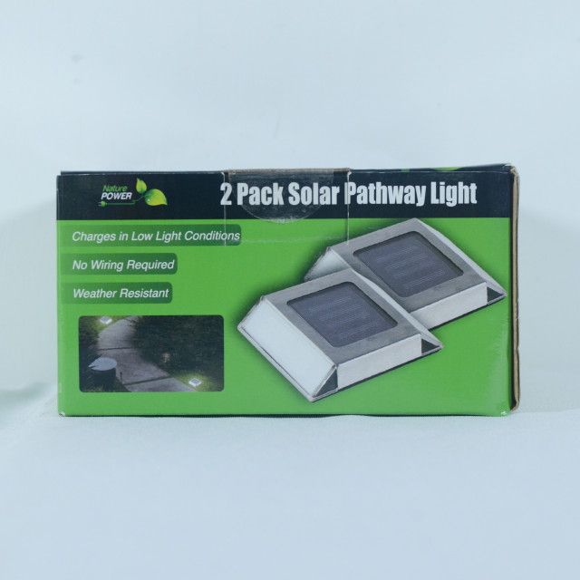 Solar Powered Stainless Steel Outdoor Integrated Led Pathway Light, Set ... with regard to Solar vs Traditional Pathway Lighting A Detailed Comparison for Your Home