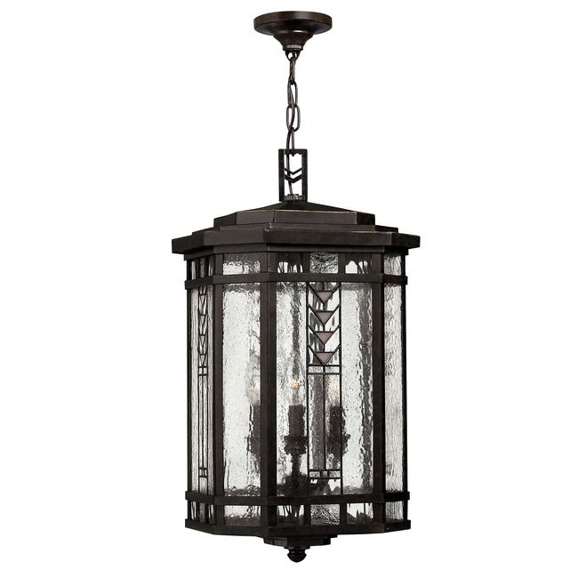 Tahoe Outdoor Pendant By Hinkley Lighting | 2242Rb | Hin38983 in Tahoe Eight Light Outdoor Pendant, Matte Black
