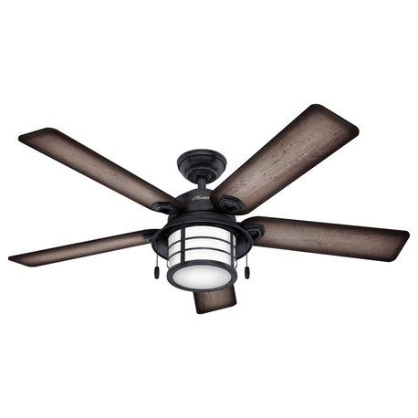 The 15 Best Coastal Ceiling Fans | Houzz throughout The Practical Advantages of a 3-Blade Design in Ceiling Fans