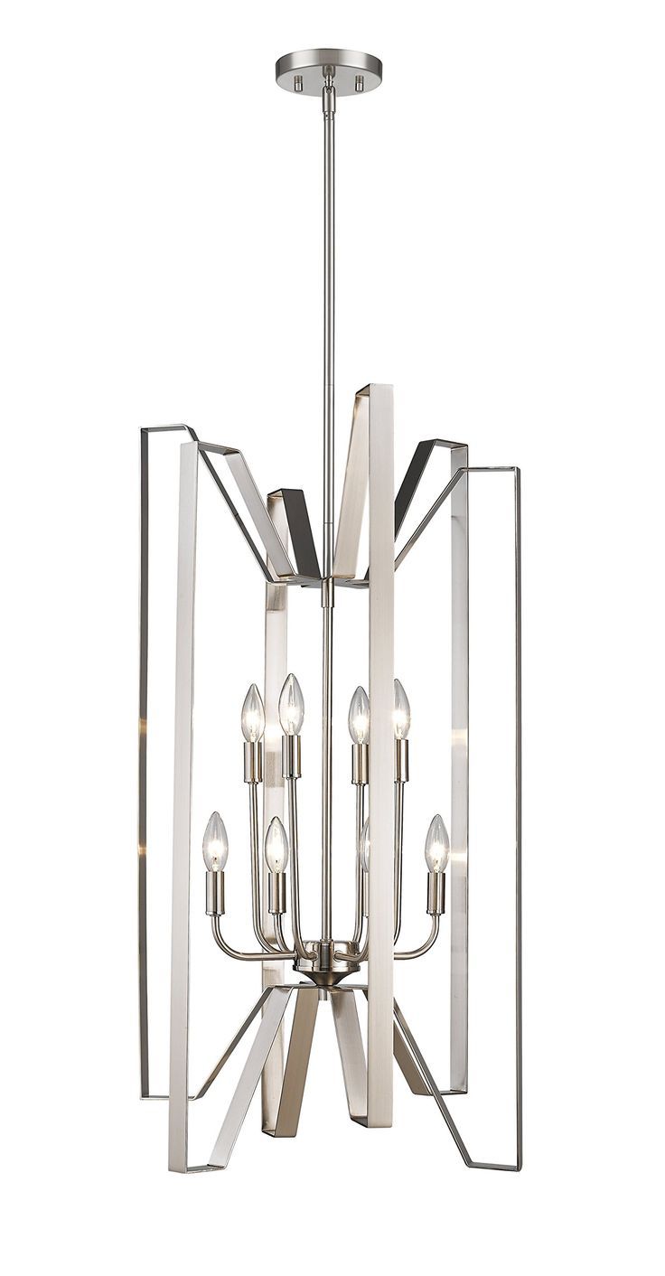 The Zlite 8 Light Pendant Home Lighting Fixture throughout Zlite 588-8Abb 8-Light Outdoor Pendant, Clear