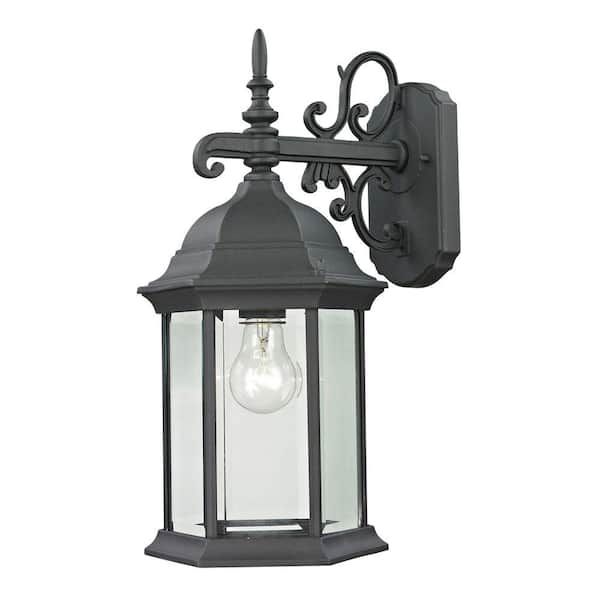 Titan Lighting Spring Lake 1-Light Outdoor Matte Textured Black Sconce ... with Creating the Perfect Ambiance The Spring Lake Lamp and Outdoor Lighting Strategies