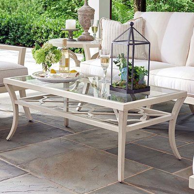 Tommy Bahama Outdoor Misty Garden Rectangular Coffee Table | Tommy ... with regard to Beyond the Surface Exploring the Functional Design of the Misty Garden Square Cocktail Table