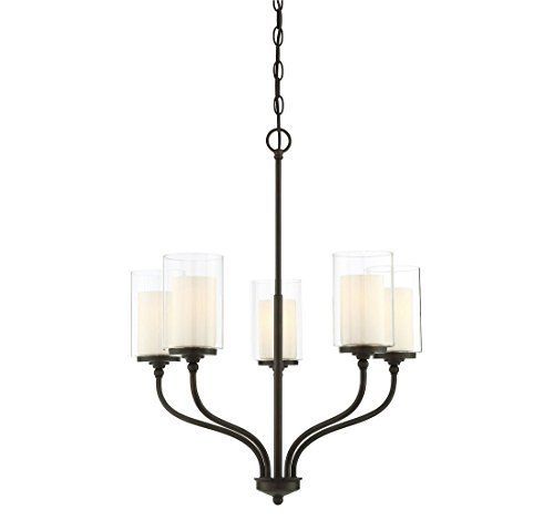 Trade Winds 5-Light Modern Opal Chandelier - Trade Winds Uses A Light ... pertaining to Illuminating Your Outdoor Space A Guide to the Trade Winds Candler Chandelier