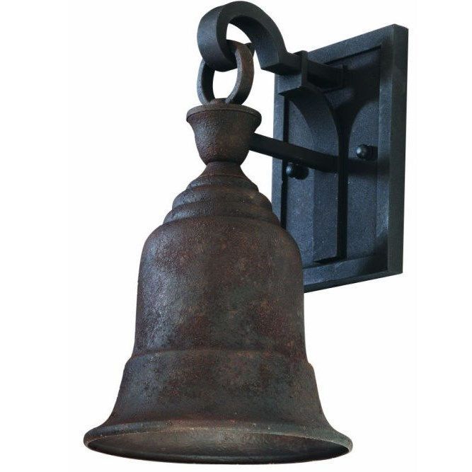 Troy Lighting B2361Cr Liberty 11-1/2&quot;H 1 Light Incandescent Outdoor ... inside Troy Lighting Liberty One Light Hanging Lantern F2367Cr