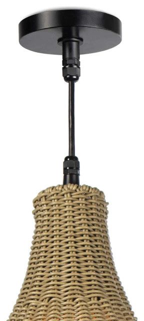 Vista Outdoor Chandelier - Tropical - Outdoor Hanging Lights - By ... inside Vista Outdoor Chandelier, White