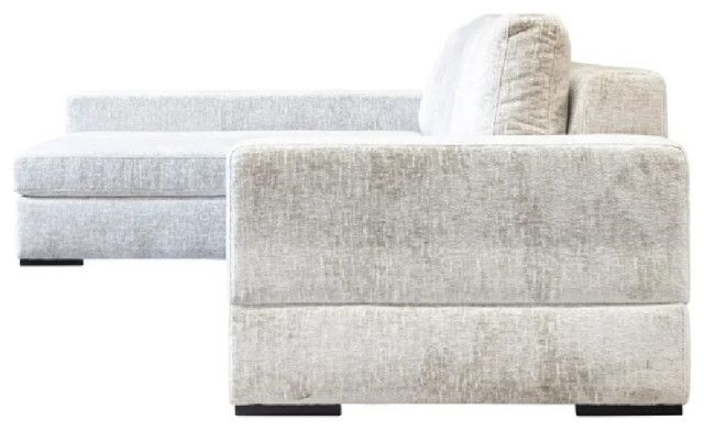 White Sectional Sofa Set, Oroa Pasha - Transitional - Sectional Sofas ... pertaining to Off-White Vintage Sofas vs Modern Sofas A Comparative Analysis for Informed Choice