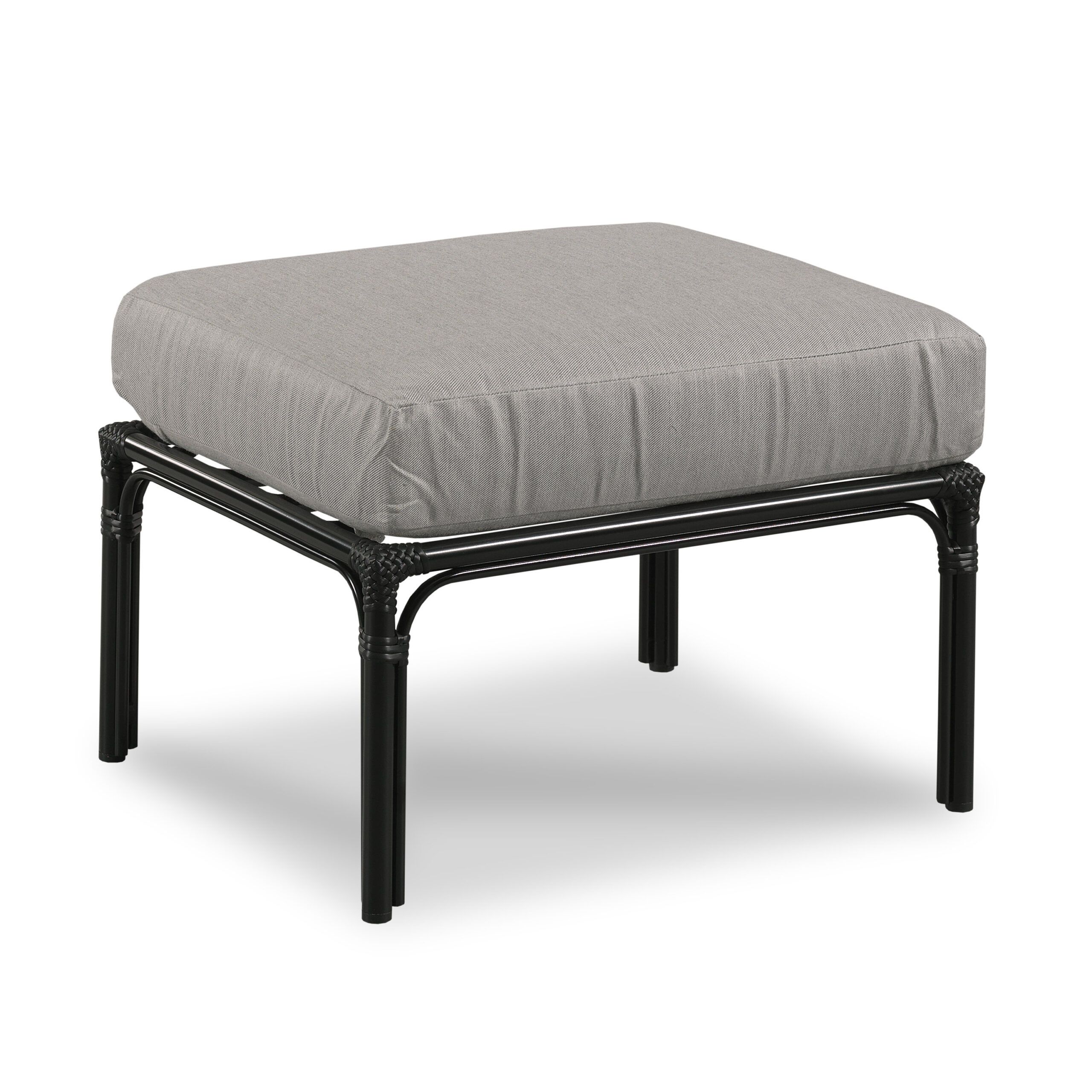 Woodbridge Furniture Carlyle Outdoor Ottoman With Cushion | Wayfair within Carlyle Outdoor Ottoman