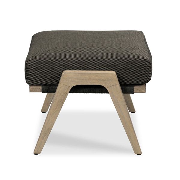 Woodbridgefurniture Bellevue Outdoor Ottoman | Wayfair for Transforming Your Patio with a Comfortable Bellevue Ottoman