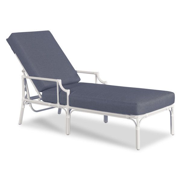 Woodbridgefurniture Carlyle Outdoor Chaise Lounge With Cushion | Perigold with regard to Beyond the Basics Uncovering the Carlyle Ottoman's Versatility