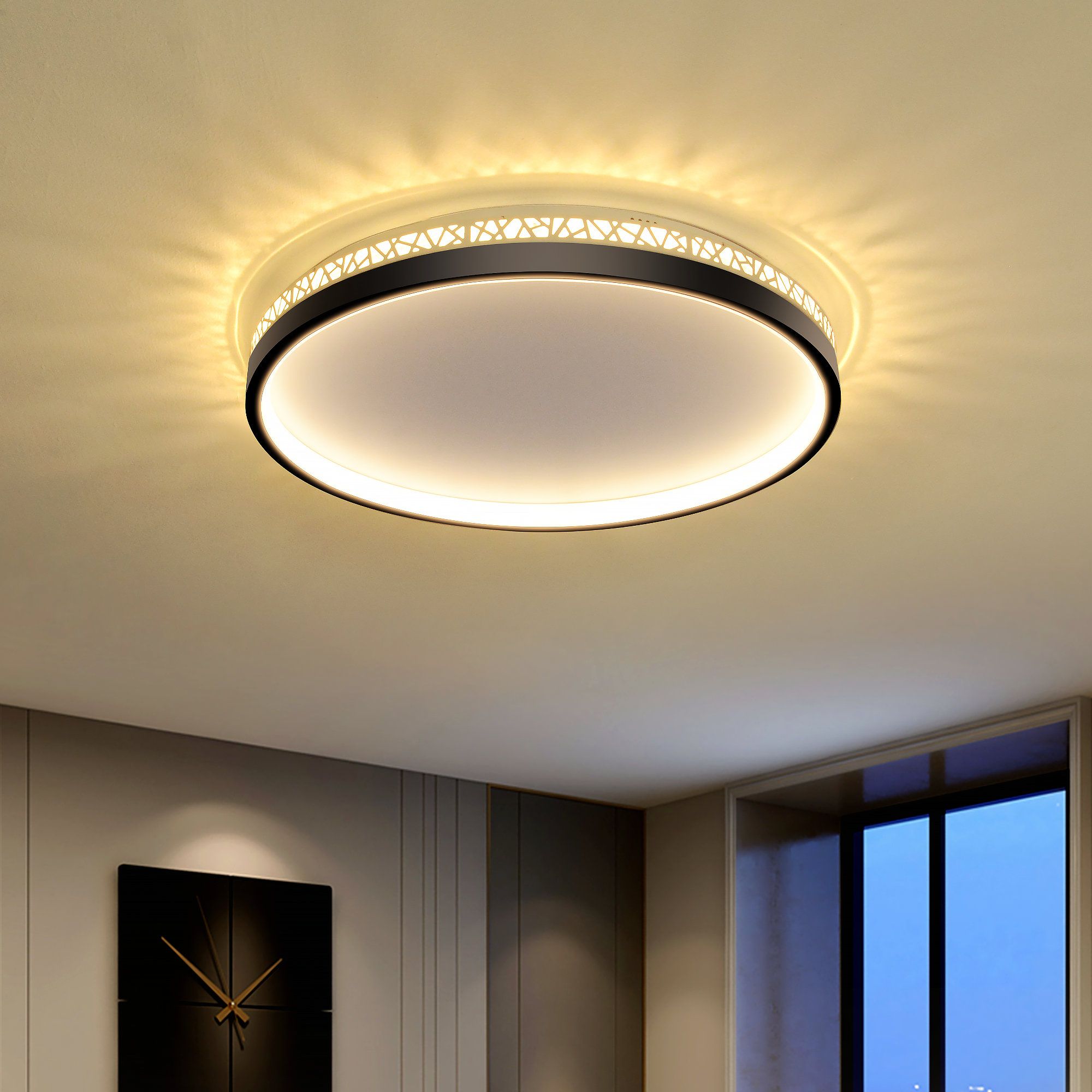 Creating Ambiance How Deontee Acrylic LED Flush Mounts Enhance Any Room