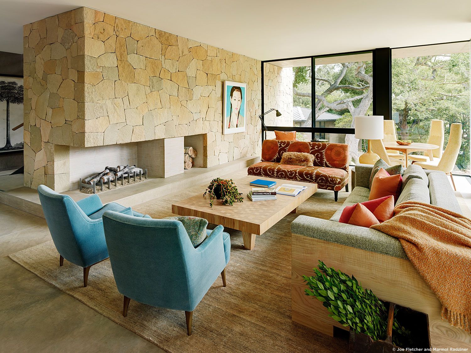 10 Beautiful Living Room Design By Marmol Radziner in