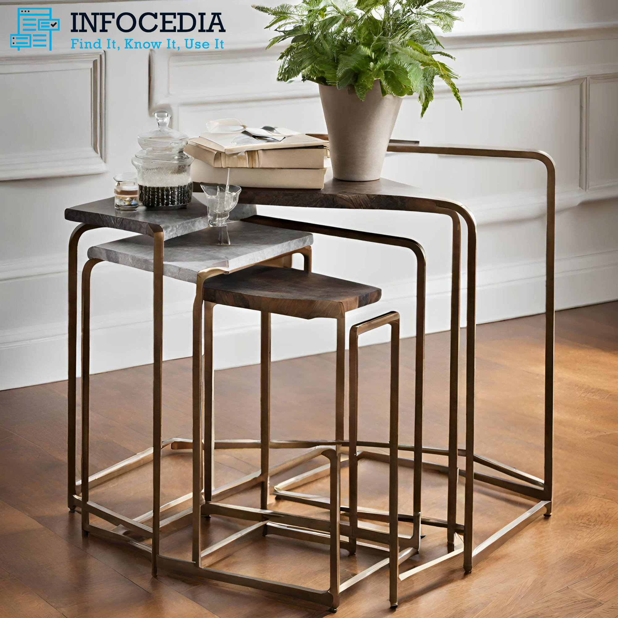 10 Must-Have Stylish Nesting Tables To Transform Your Home Decoration ... in Beyond the Obvious How Nesting Tables Redefine Small Space Decor