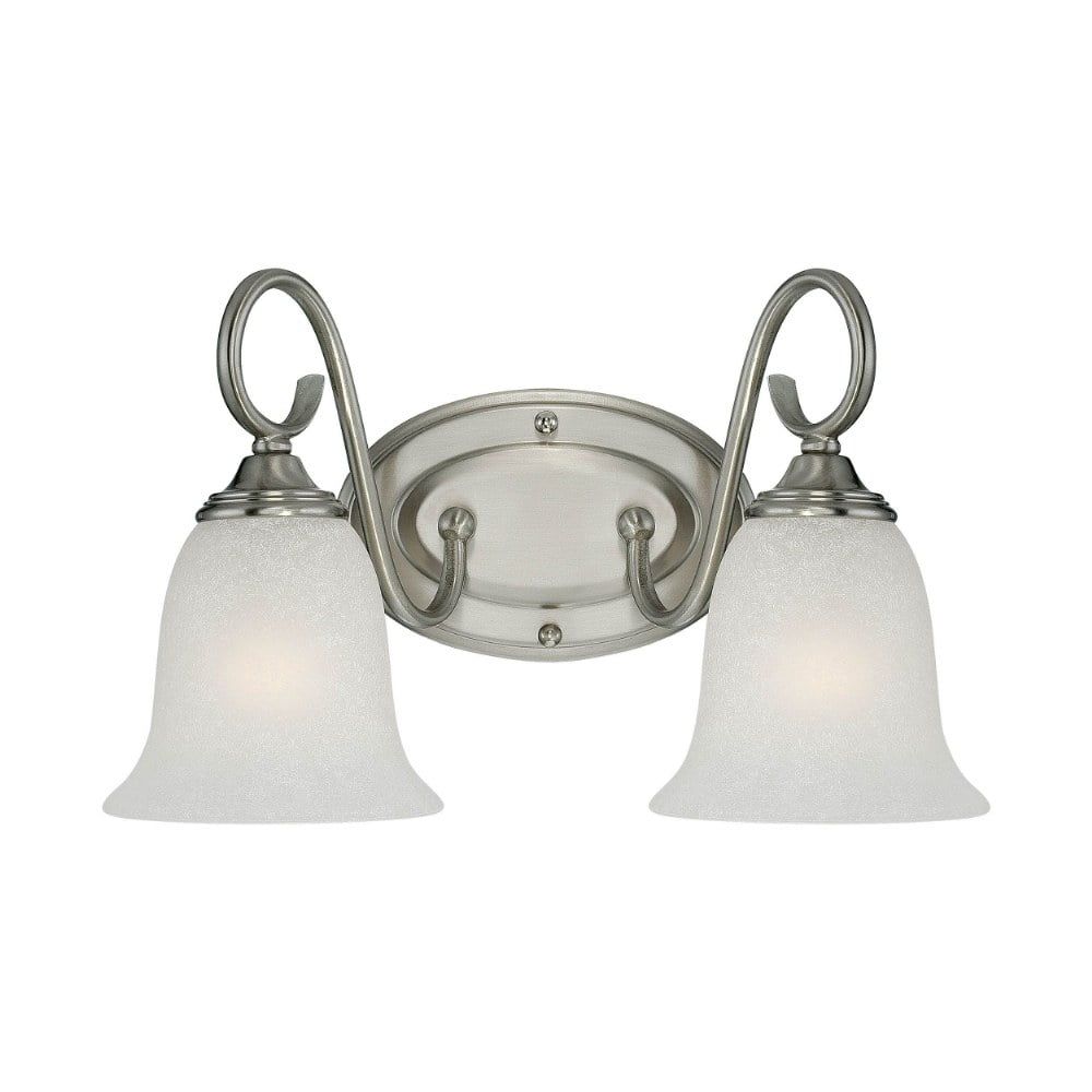 1182-Sn-Millennium Lighting-2 Light Bath Vanity-15 Inches Tall And 9 ... throughout Decoding the Design of Vanity Light 1182 Satin Nickel Understanding Its Features