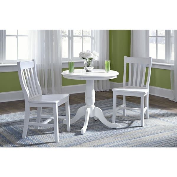 30 Inch Round Kitchen Table Set – Things In The Kitchen pertaining to 30" Round Dining Table, White