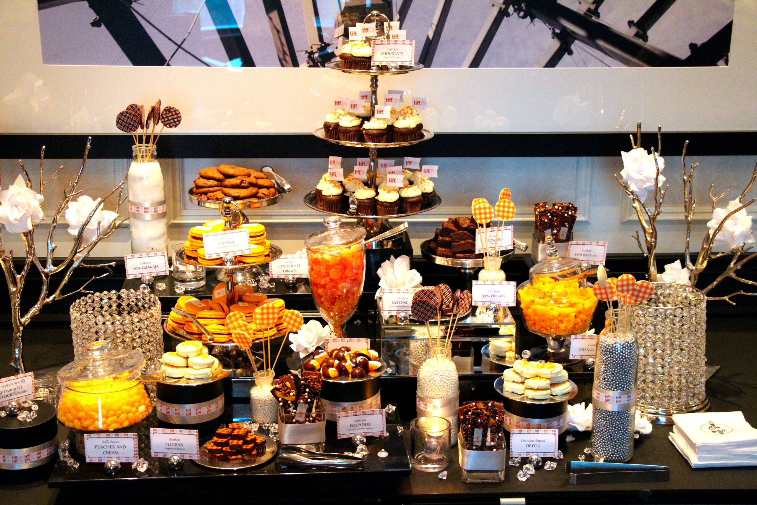 A Delicious Chocolate &Amp; Dessert Table For Our Friends At Tiff ... within