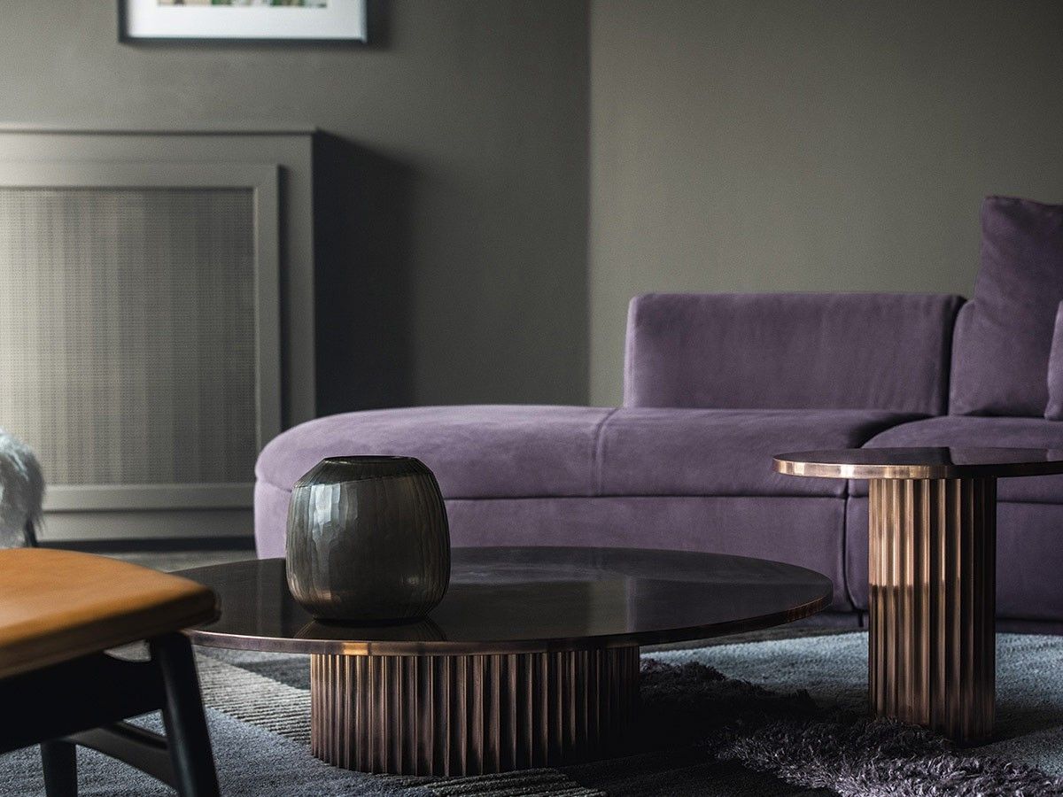 Allure Coffee Table By Baxter: A Tribute To Doric Columns within Unveiling the Allure of Antique Copper Quatrefoil Tables A Collector's Guide