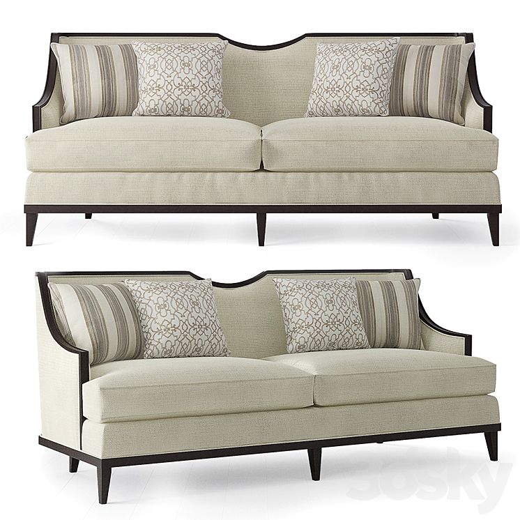 Art Harper Ivory Sofa - Sofa - 3D Model pertaining to Beyond the Harper Ivory Sofa Exploring Complementary Decor