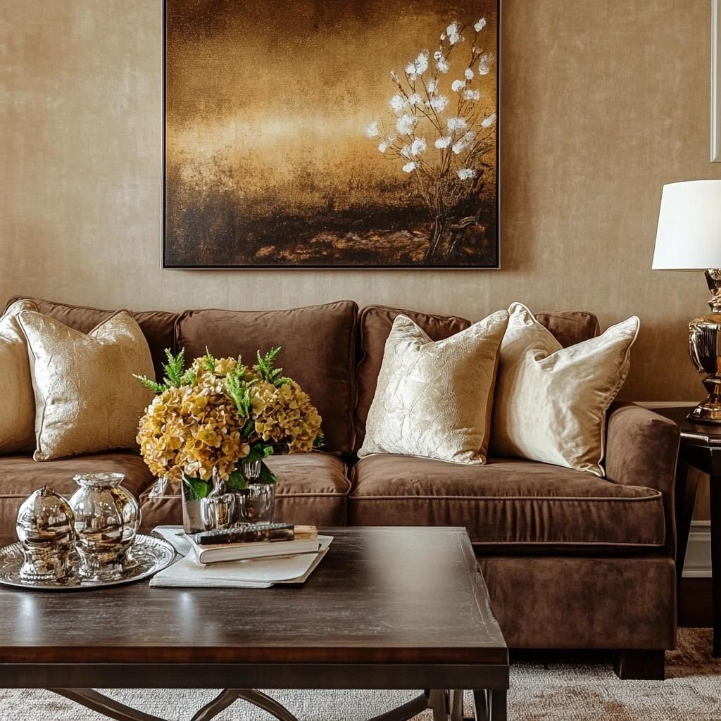 Brown Sofa: 65 Models To Enhance Your Living Room Decor inside