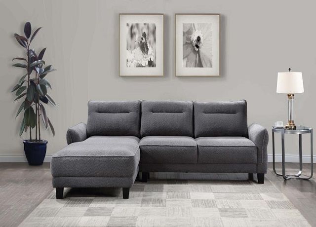 Caspian Upholstered Curved Arms Sectional Sofa Grey – Perez Luxury F. for The Caspian Sectional Sofa Grey A Buyer's Informed Decision