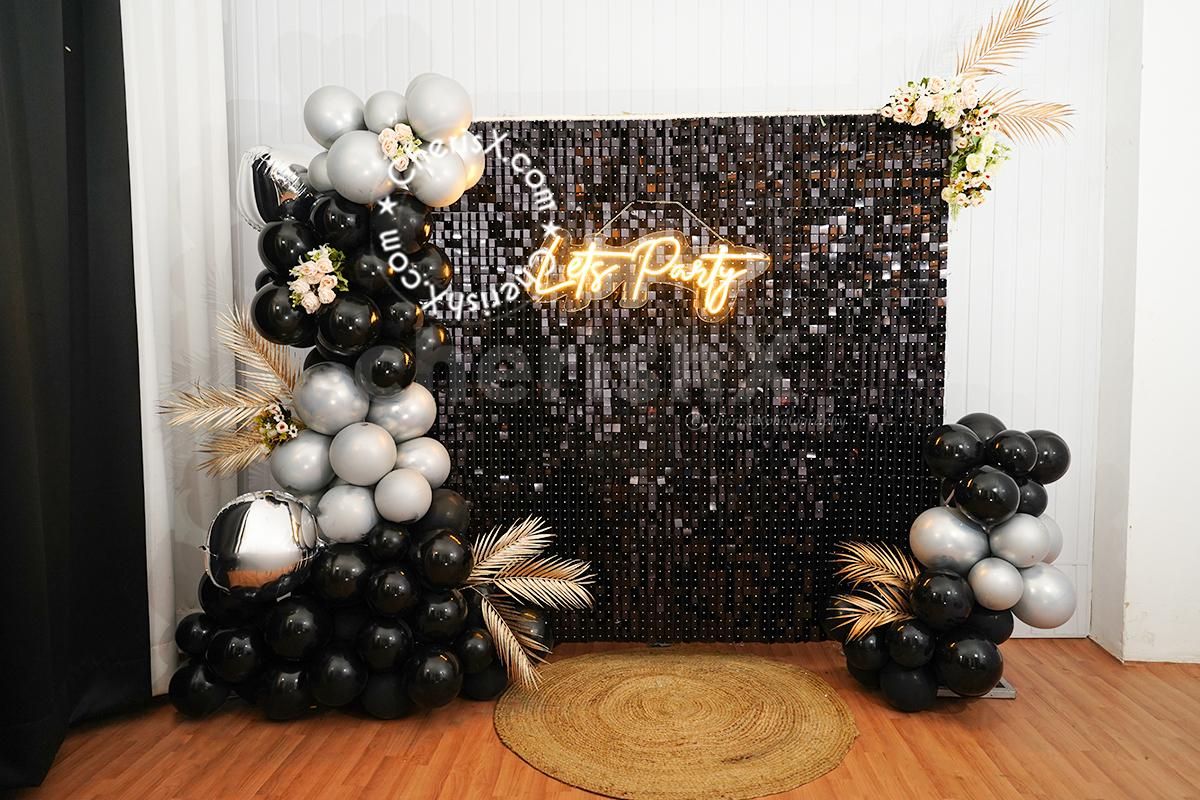 Celebrate Every Occasion In Style With These Classy Decorations | Delhi Ncr with regard to The Enduring Appeal of Black and Silver Unveiling Timeless Decor Choices