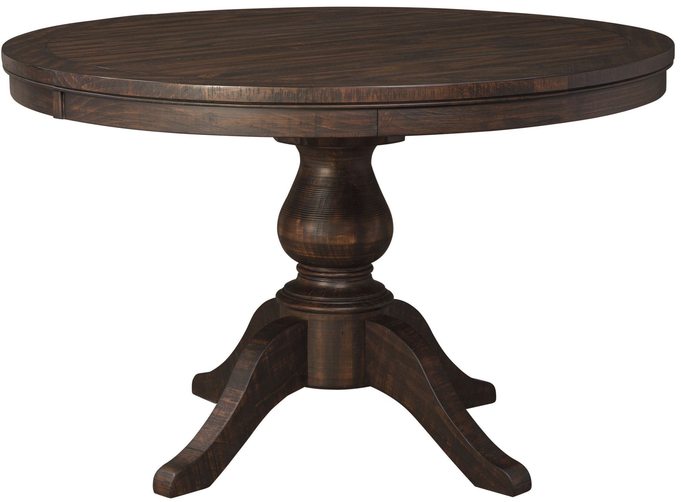Dining Tables | Round Pedestal Dining, Oval Table Dining, Round ... pertaining to 30" Dark Brown Round Turned Pedestal Base Wood Dining Table
